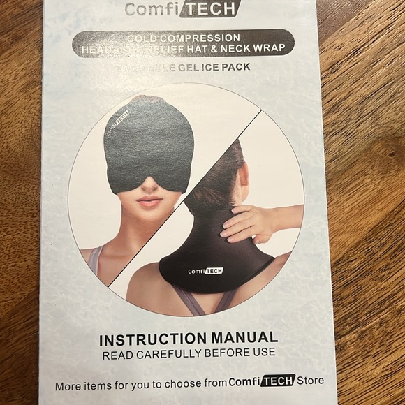 ComfiTech Cold Compression Headache Relief Hat - Picture 3 of 5